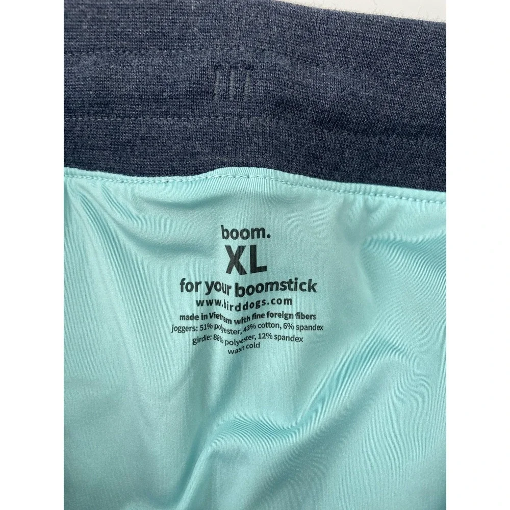 Birddogs Pants‎ Mens XL Blue Lined Joggers Sweatpants Gym Run Stretch Athletic